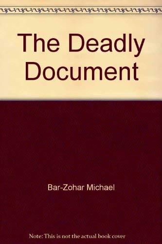 Beispielbild fr The Deadly Document zum Verkauf von Wonder Book