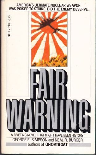 Imagen de archivo de Fair Warning a la venta por Better World Books: West