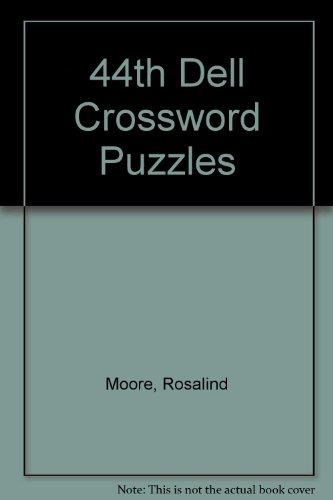 9780440128984: 44th Dell Crossword Puzzles