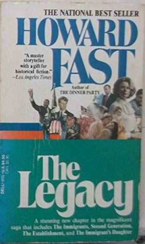 Imagen de archivo de The Legacy a la venta por Better World Books: West