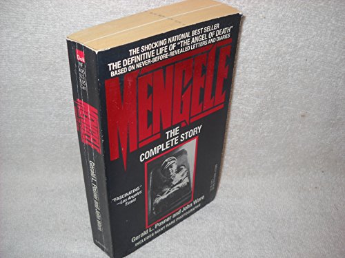 Stock image for Mengele : The Complete Story for sale by Better World Books