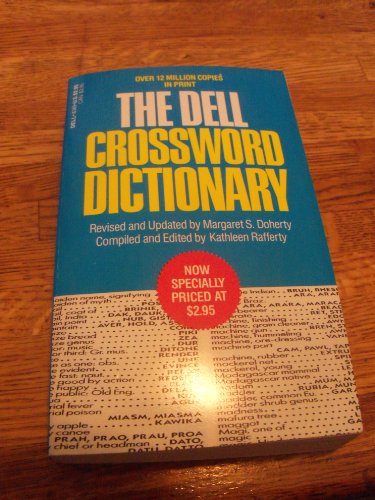 9780440163091: The Dell Crossword Dictionary (A Dell book)