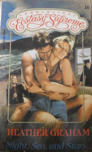 Stock image for Night, Sea, and Stars (Candlelight Ecstasy Supreme, No. 10) for sale by The Book Garden