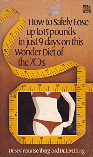 Stock image for Nine Day Wonder Diet for sale by ThriftBooks-Dallas