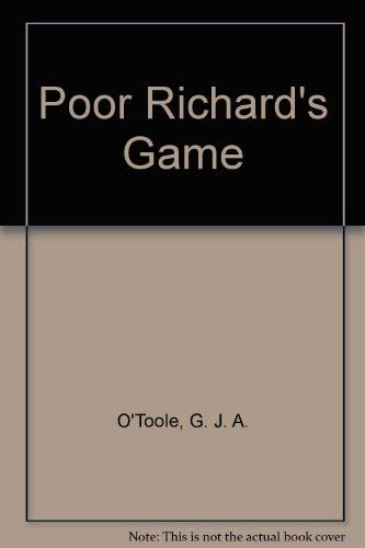 Stock image for Poor Richard's Game for sale by Basement Seller 101