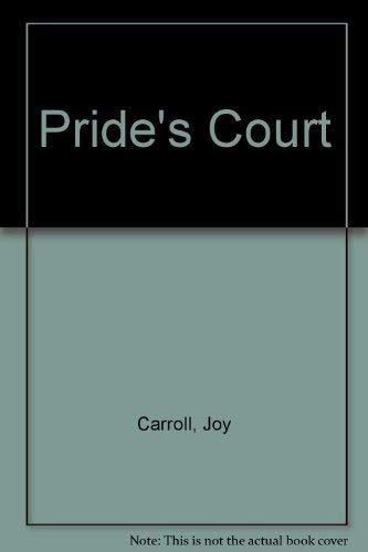 Imagen de archivo de Pride's Court a la venta por Better World Books
