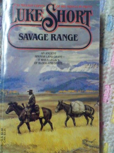 Stock image for Savage Range for sale by Better World Books: West