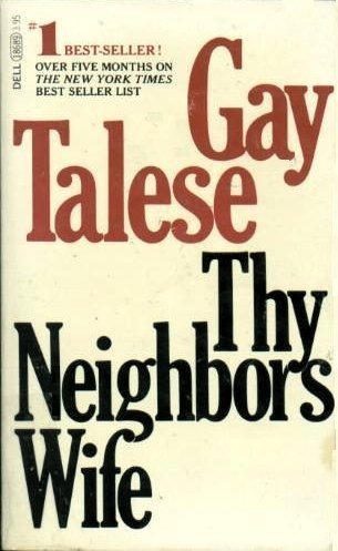 9780440186892: Thy Neighbor's Wife - AbeBooks - Talese Gay: 0440186897