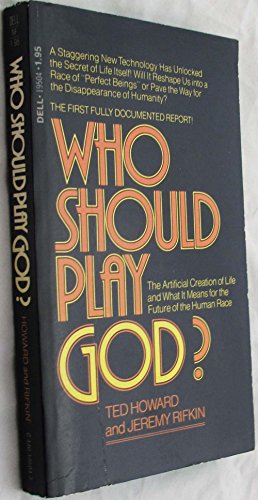 Beispielbild fr Who should play God? : the artificial creation of life and what it means for the future of the human race zum Verkauf von My Dead Aunt's Books