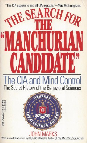 9780440201373: The Search for the "Manchurian Candidate": The CIA and Mind Control