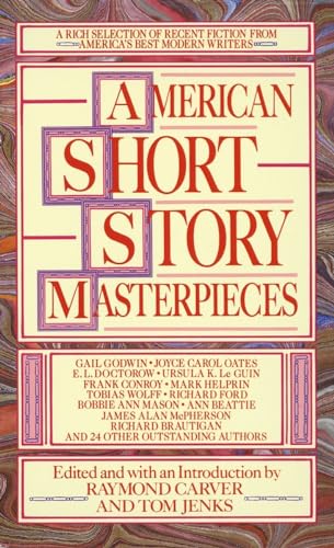Imagen de archivo de American Short Story Masterpieces: A Rich Selection of Recent Fiction from Americas Best Modern Writers a la venta por Red's Corner LLC