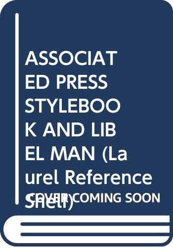 Stock image for Associated Press Stylebook and Libel Man for sale by ThriftBooks-Dallas