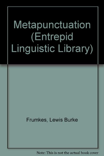 9780440212706: Metapunctuation (Entrepid Linguistic Library)
