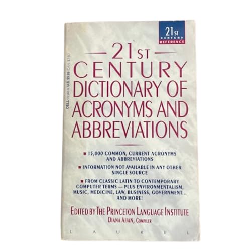 Stock image for 21st Century Dictionary of Acronyms (21st Century Reference) for sale by Wonder Book