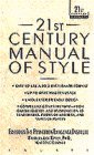 Imagen de archivo de 21st Century Manual of Style a la venta por Wonder Book
