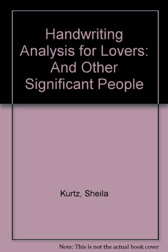Stock image for Handwriting Analysis for Lovers for sale by Camp Popoki LLC dba Cozy Book Cellar