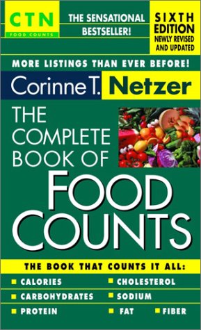 Beispielbild fr The Complete Book of Food Counts - 6th Edition zum Verkauf von SecondSale