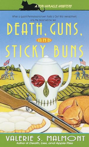 Beispielbild fr Death, Guns, and Sticky Buns (Tori Miracle Mysteries, No. 3) zum Verkauf von Wonder Book