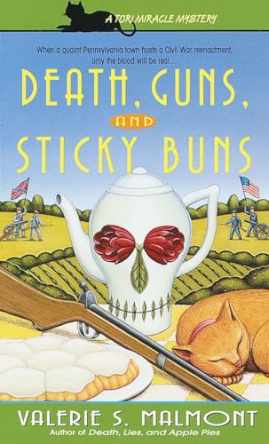 Stock image for Death, Guns, and Sticky Buns (Tori Miracle Mysteries, No. 3) for sale by Wonder Book