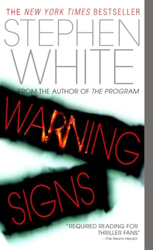 Imagen de archivo de Warning Signs: A Novel of Suspense (Alan Gregory) a la venta por Orion Tech