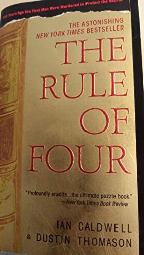 Stock image for The Rule of Four for sale by R Bookmark