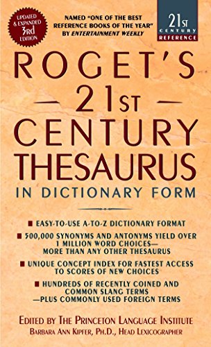 Imagen de archivo de Roget's 21st Century Thesaurus, Third Edition (21st Century Reference) a la venta por Orion Tech