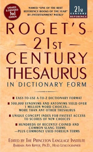 Stock image for Roget's 21st Century Thesaurus, Third Edition (21st Century Reference) for sale by Gulf Coast Books