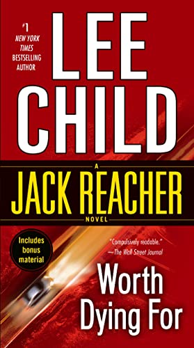 Beispielbild für Worth Dying For: A Jack Reacher Novel zum Verkauf von medimops