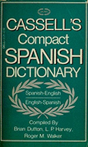 Imagen de archivo de Cassell's New Compact Spanish Dictionary : Spanish-English, English-Spanish a la venta por Better World Books