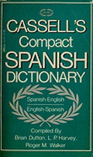 Stock image for Cassell's Compact Spanish-English English-Spanish Dictionary (English and Spanish Edition) for sale by Discover Books