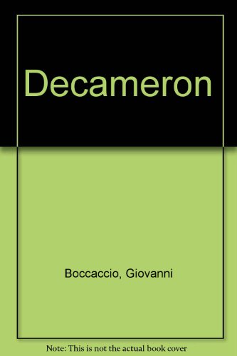 Imagen de archivo de The Decameron of Giovanni Boccaccio a la venta por ThriftBooks-Atlanta