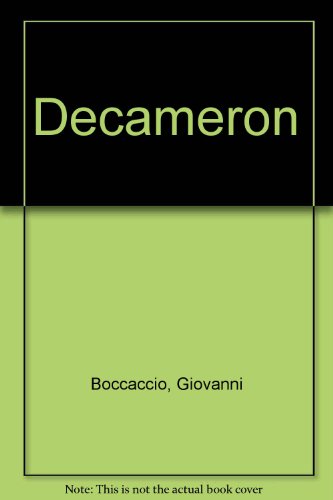 9780440318668: The Decameron of Giovanni Boccaccio