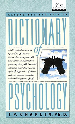 9780440319252: Dictionary of Psychology (Laurel Book)