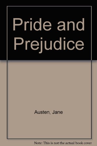 Stock image for Pride and Prejudice for sale by Better World Books