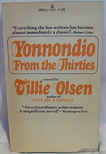 Imagen de archivo de Yonnondio a la venta por ThriftBooks-Dallas