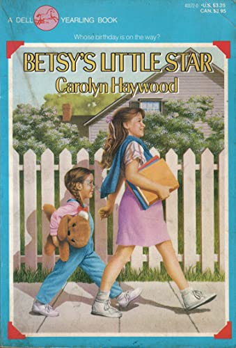 Beispielbild fr Betsy's Little Star zum Verkauf von Better World Books