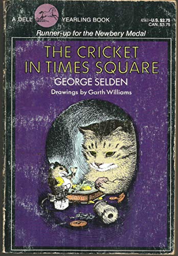 Beispielbild fr Cricket in Times Square zum Verkauf von Red Owl Books