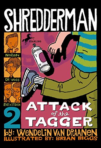 9780440419136: Shredderman: Attack of the Tagger