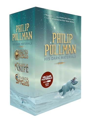 Stock image for His Dark Materials 3-Book Paperback Boxed Set: The Golden Compass; The Subtle Knife; The Amber Spyglass for sale by Goodwill Books