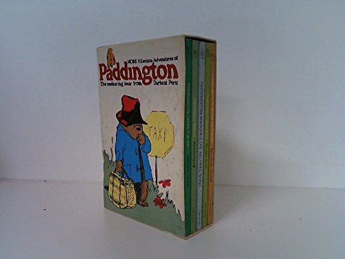 Stock image for More Hilarious Adventures of Paddington - 5 bk Boxed set (Paddington Takes to TV: Paddington Takes the Air: Paddington Goes to Town: Paddington Abroad: Paddington Marches On) for sale by Bookshelfillers