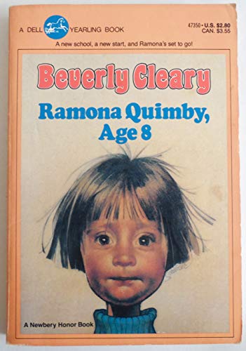 Stock image for RAMONA QUIMBY AGE 8 for sale by Wonder Book