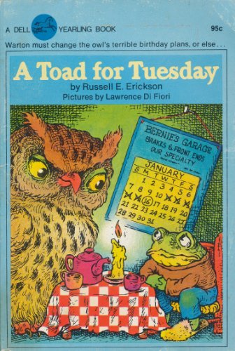 Beispielbild fr A Toad for Tuesday zum Verkauf von ThriftBooks-Dallas