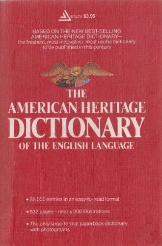 Beispielbild fr The American Heritage Dictionary of the English Language zum Verkauf von Colorado's Used Book Store