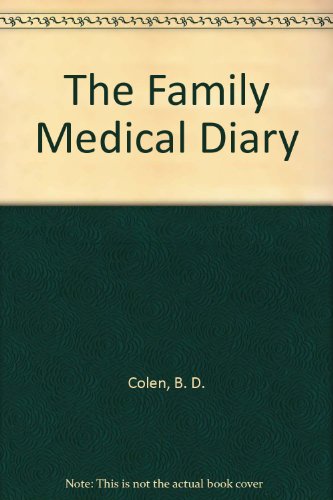 Beispielbild fr The Family Medical Diary zum Verkauf von Wonder Book