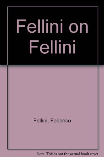 Imagen de archivo de Fellini On Fellini. 1977. Paper. a la venta por HPB-Emerald