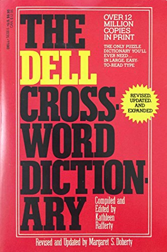 Beispielbild fr The Dell Crossword Dictionary zum Verkauf von Robinson Street Books, IOBA