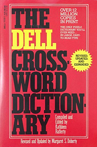 9780440563181: Dell Crossword Dictionary - Rafferty, Kathleen: 0440563186 - AbeBooks 9780440563181: Dell Crossword Dictionary - Rafferty, Kathleen: 0440563186 - AbeBooks