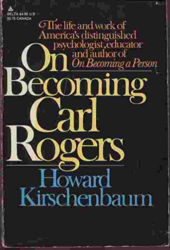 9780440566076: ON BECOMING CARL ROGERS