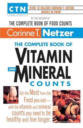 Beispielbild fr Complete Vitamin and Mineral Counts zum Verkauf von Russell Books