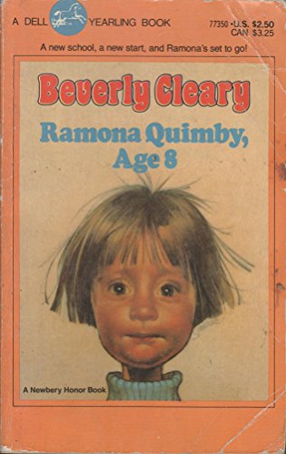 Beispielbild für Ramona Quimby Age 8 zum Verkauf von SecondSale
